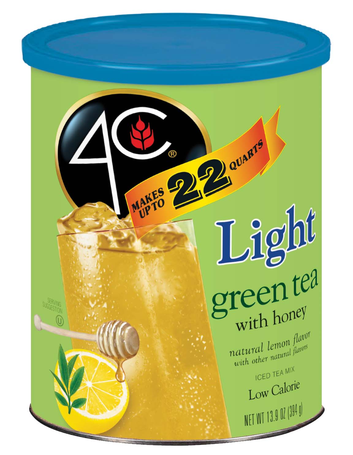 Zero Sugar Green Iced Tea Mix - 4C Foods